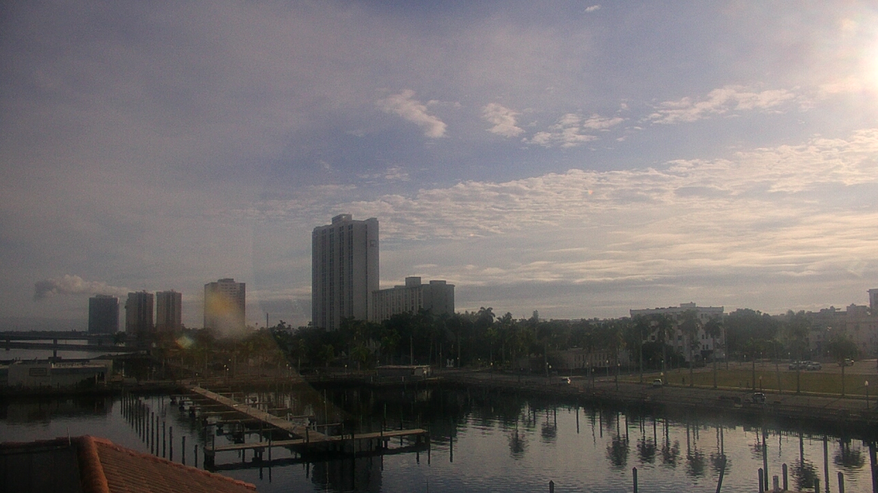 Thumbnail for current weather camera view from River District in Fort Myers, Florida