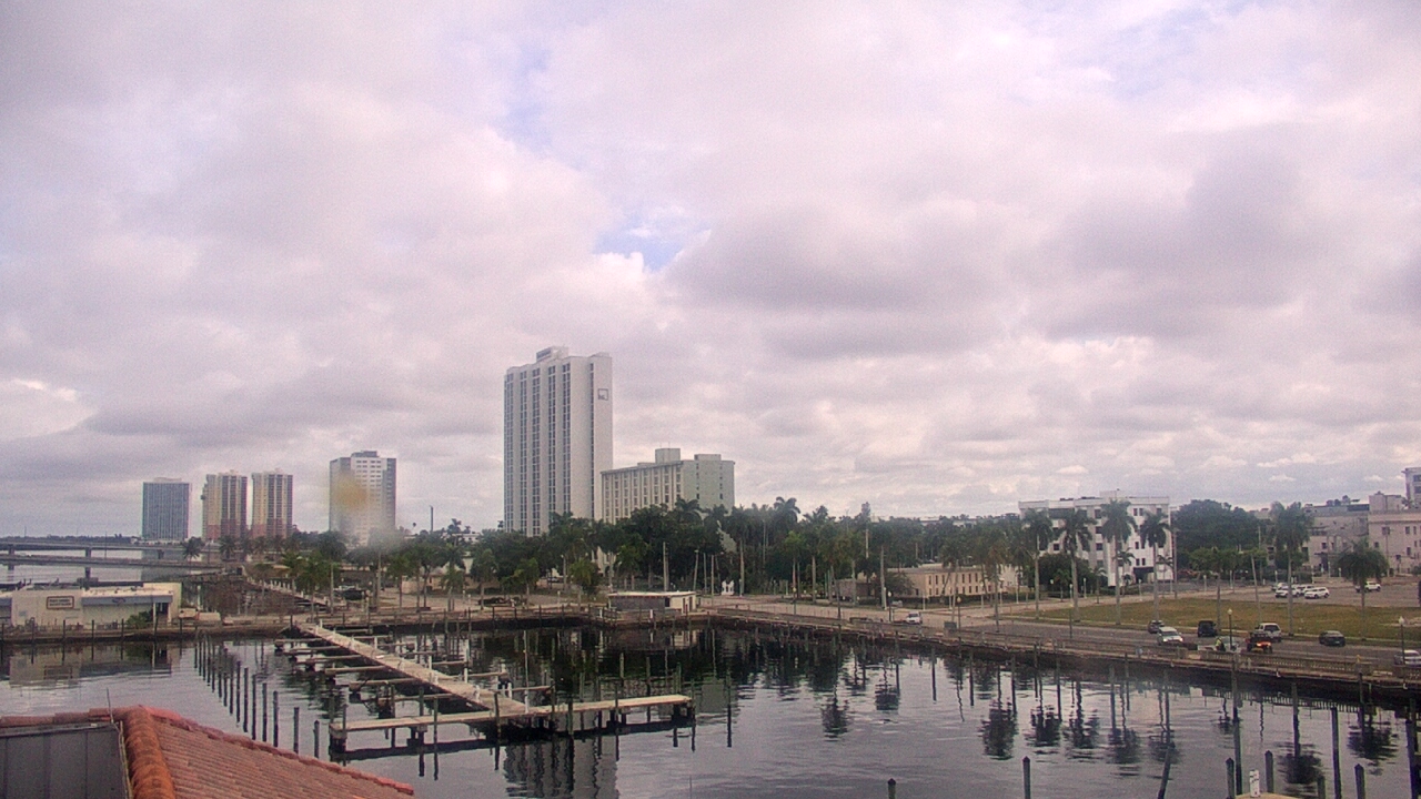 Thumbnail for current weather camera view from River District in Fort Myers, Florida