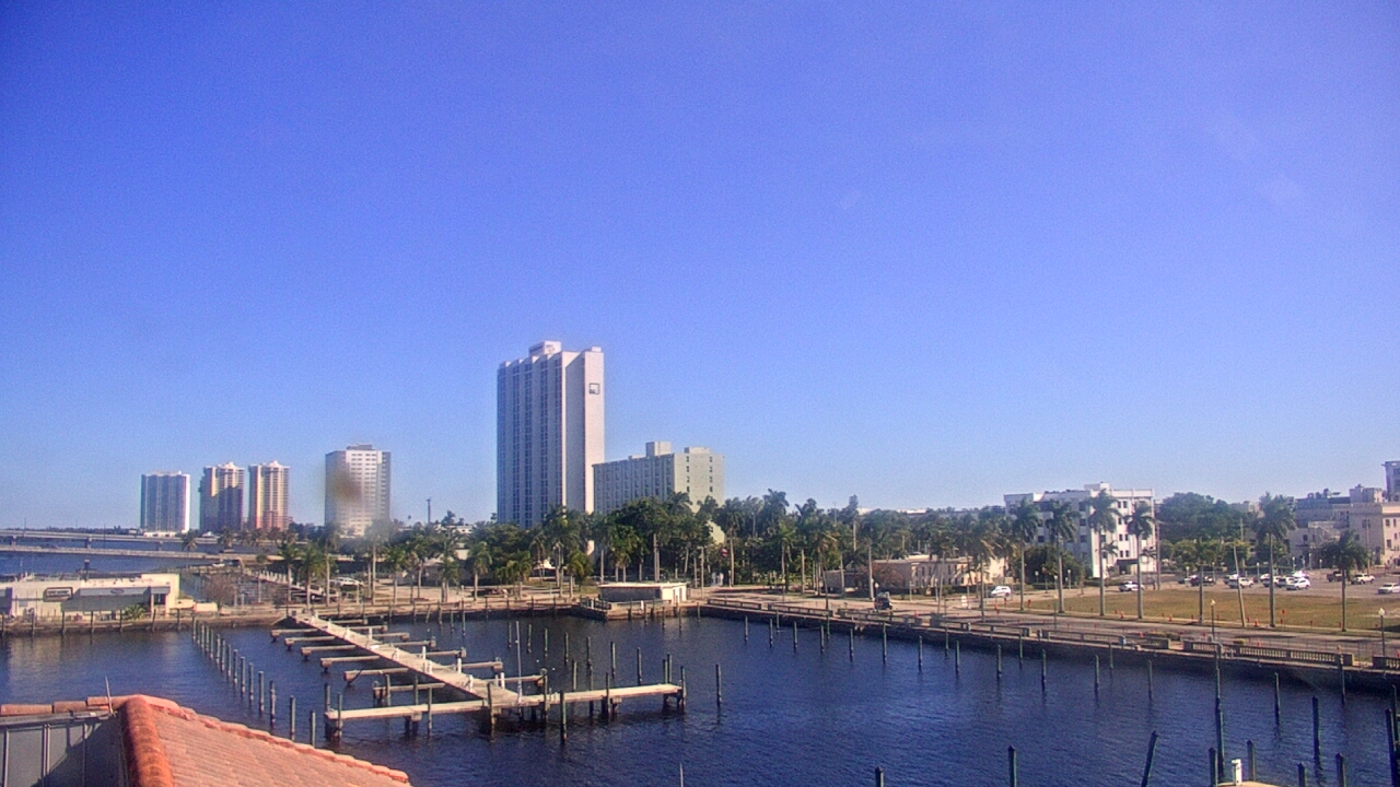 Thumbnail for current weather camera view from River District in Fort Myers, Florida