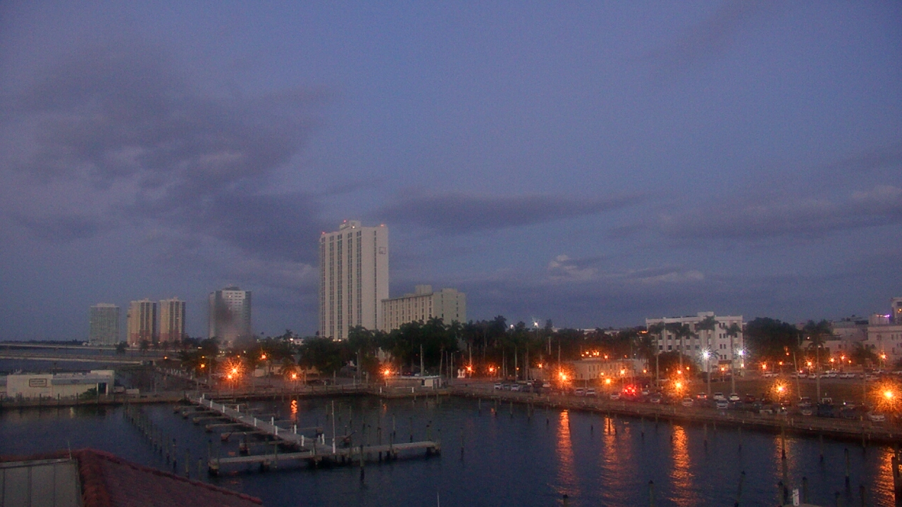 Thumbnail for current weather camera view from River District in Fort Myers, Florida