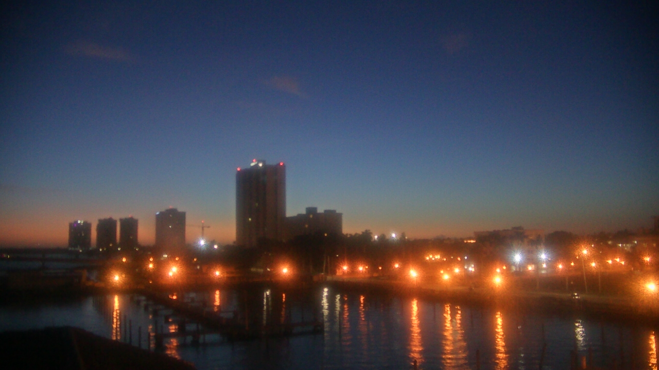 Thumbnail for current weather camera view from River District in Fort Myers, Florida