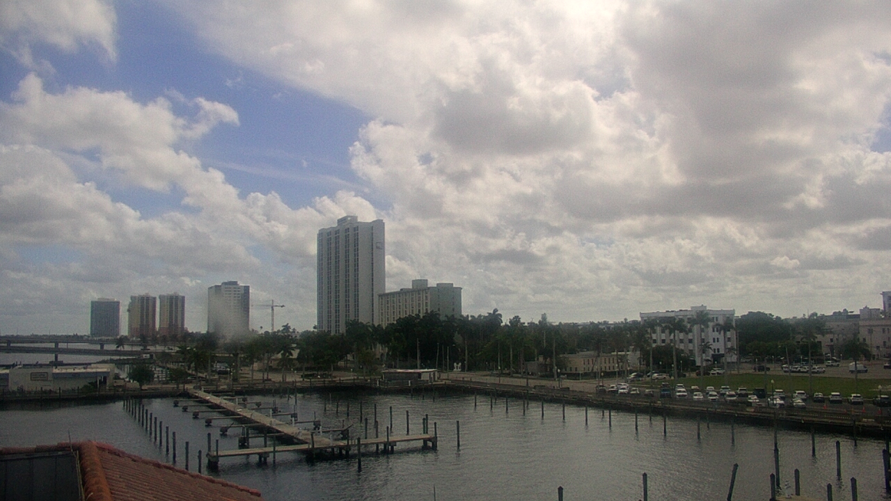 Thumbnail for current weather camera view from River District in Fort Myers, Florida
