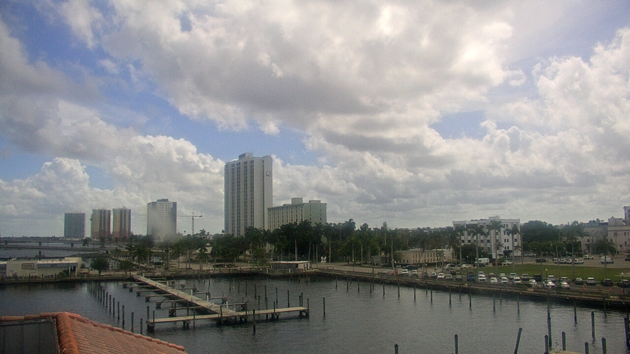 Thumbnail for current weather camera view from River District in Fort Myers, Florida