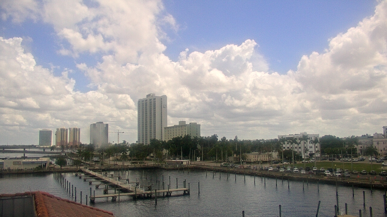 Thumbnail for current weather camera view from River District in Fort Myers, Florida