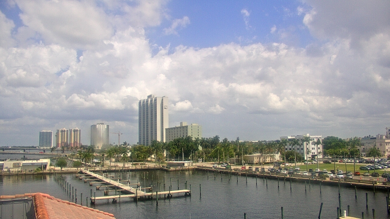 Thumbnail for current weather camera view from River District in Fort Myers, Florida