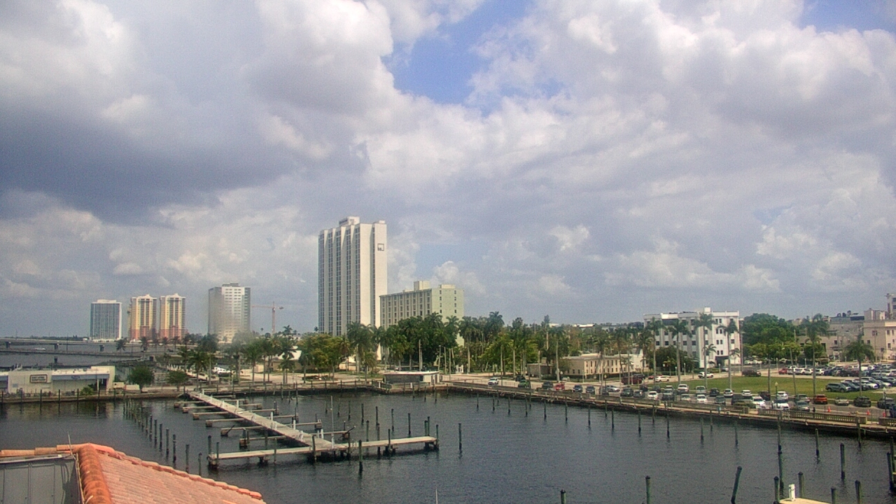 Thumbnail for current weather camera view from River District in Fort Myers, Florida