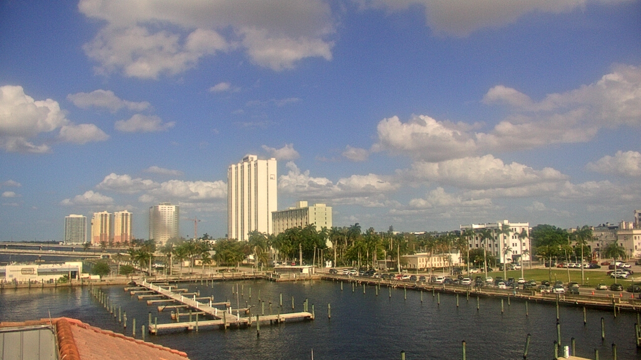 Thumbnail for current weather camera view from River District in Fort Myers, Florida