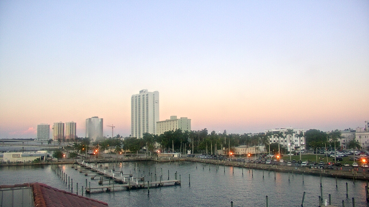 Thumbnail for current weather camera view from River District in Fort Myers, Florida