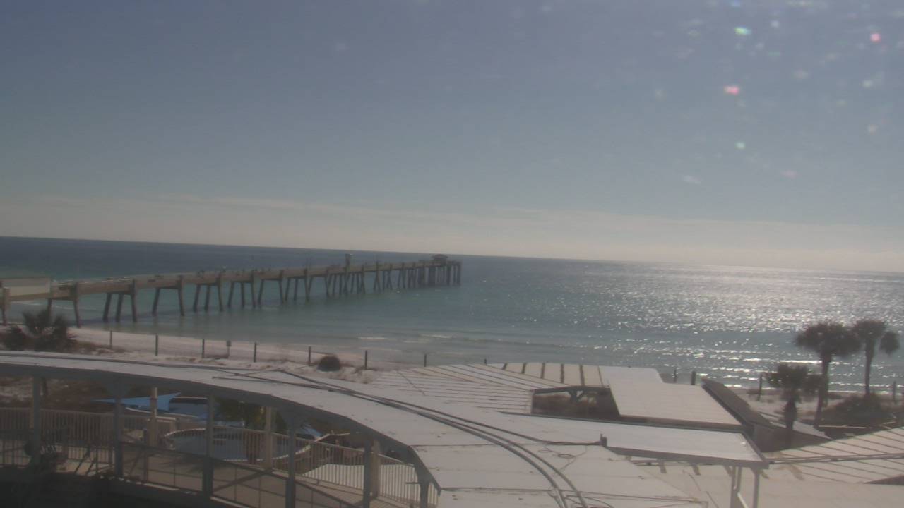 Thumbnail for current weather camera view from The Gulfarium in Fort Walton Beach, Florida
