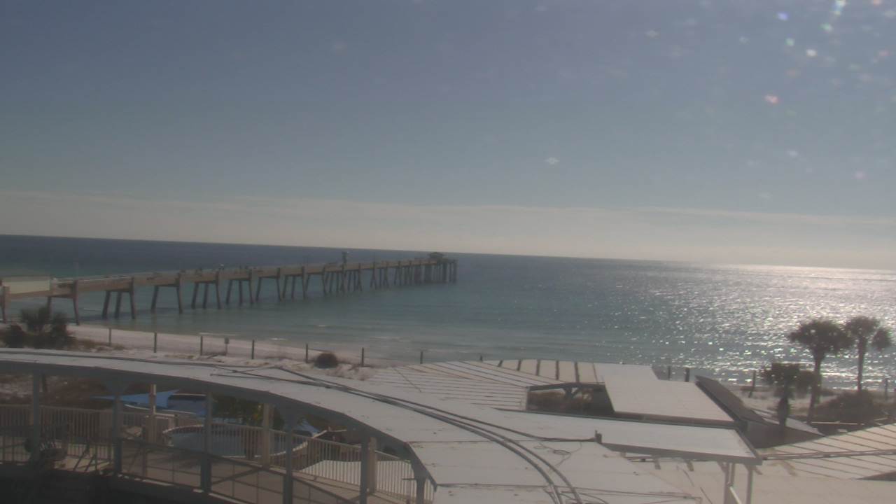 Thumbnail for current weather camera view from The Gulfarium in Fort Walton Beach, Florida