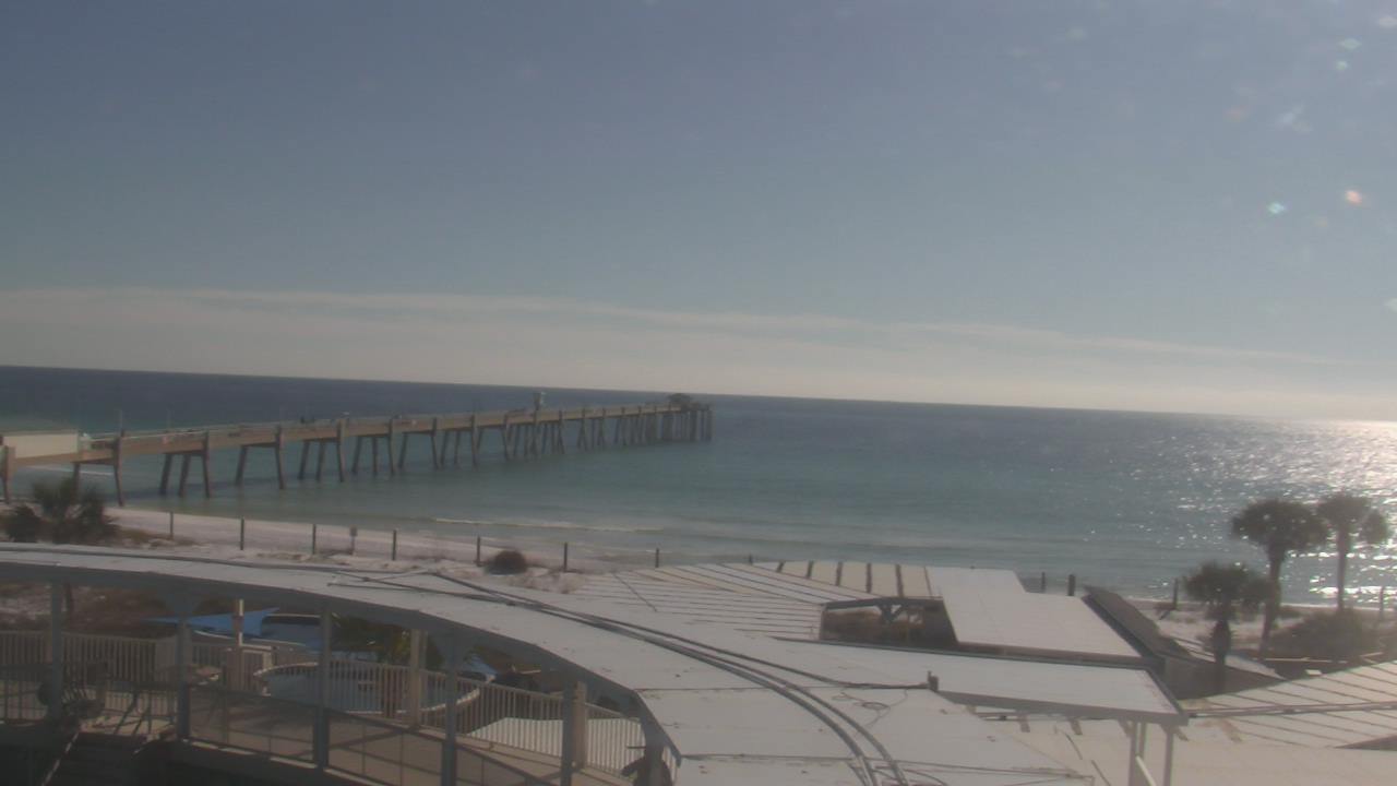 Thumbnail for current weather camera view from The Gulfarium in Fort Walton Beach, Florida