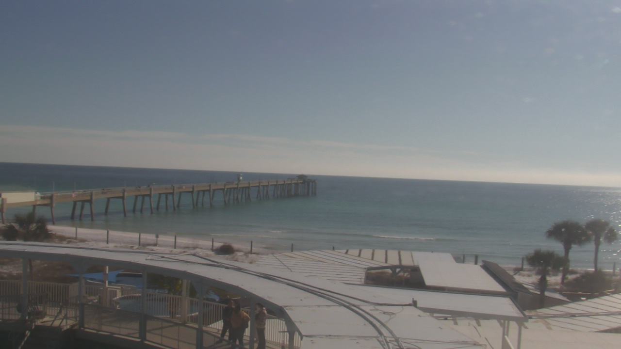 Thumbnail for current weather camera view from The Gulfarium in Fort Walton Beach, Florida