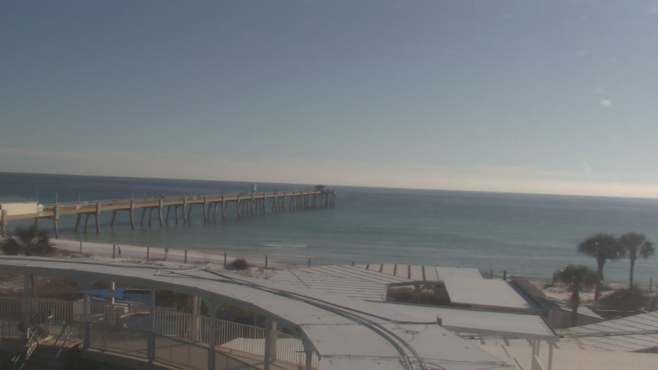 Thumbnail for current weather camera view from The Gulfarium in Fort Walton Beach, Florida