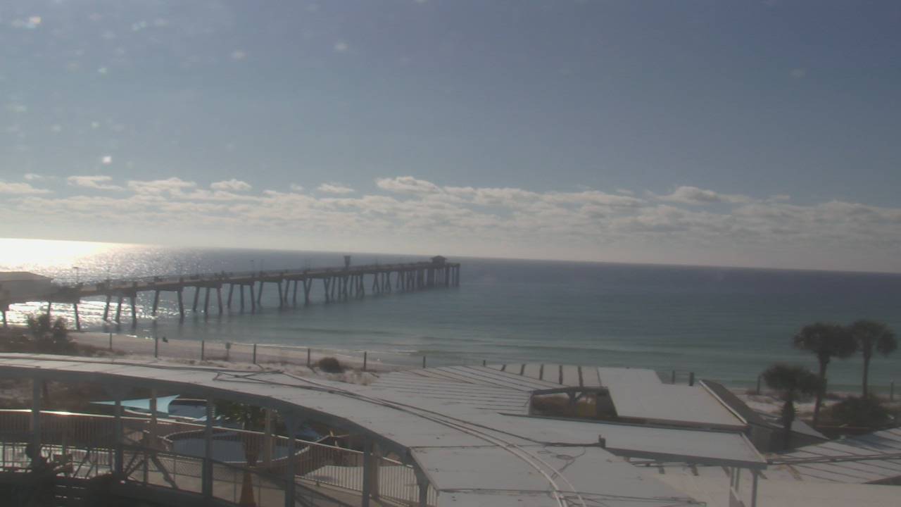 Thumbnail for current weather camera view from The Gulfarium in Fort Walton Beach, Florida
