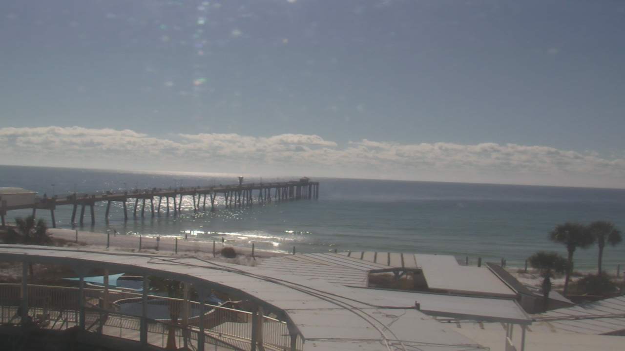 Thumbnail for current weather camera view from The Gulfarium in Fort Walton Beach, Florida