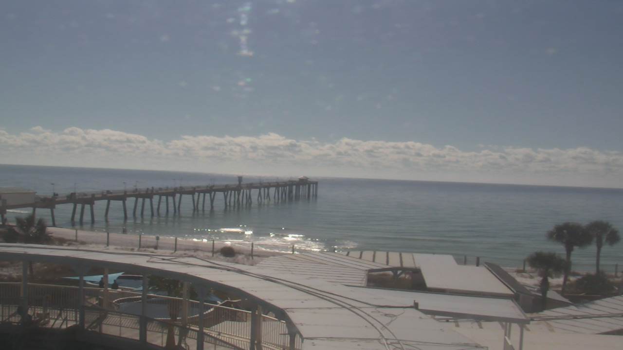 Thumbnail for current weather camera view from The Gulfarium in Fort Walton Beach, Florida