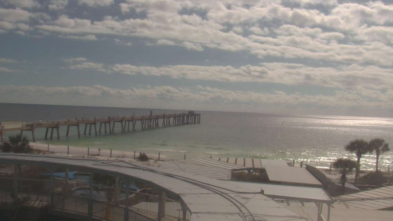 Thumbnail for current weather camera view from The Gulfarium in Fort Walton Beach, Florida