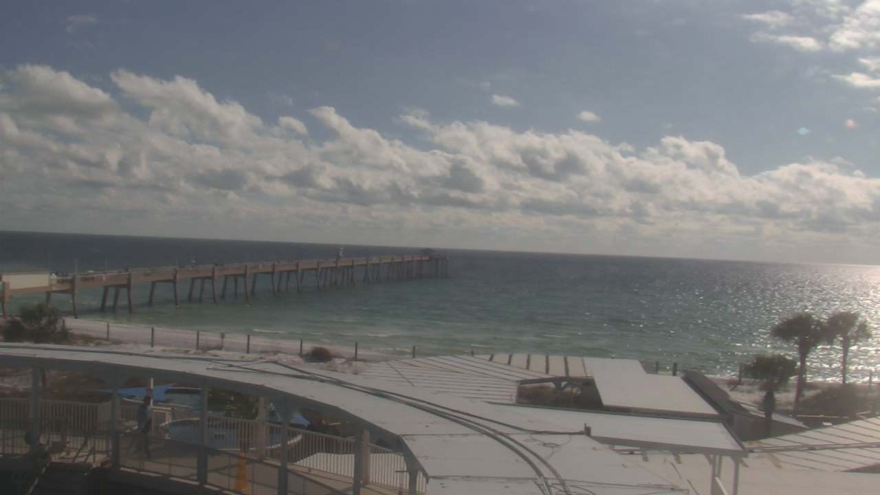 Thumbnail for current weather camera view from The Gulfarium in Fort Walton Beach, Florida