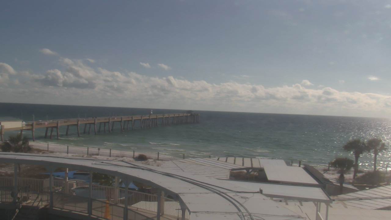Thumbnail for current weather camera view from The Gulfarium in Fort Walton Beach, Florida