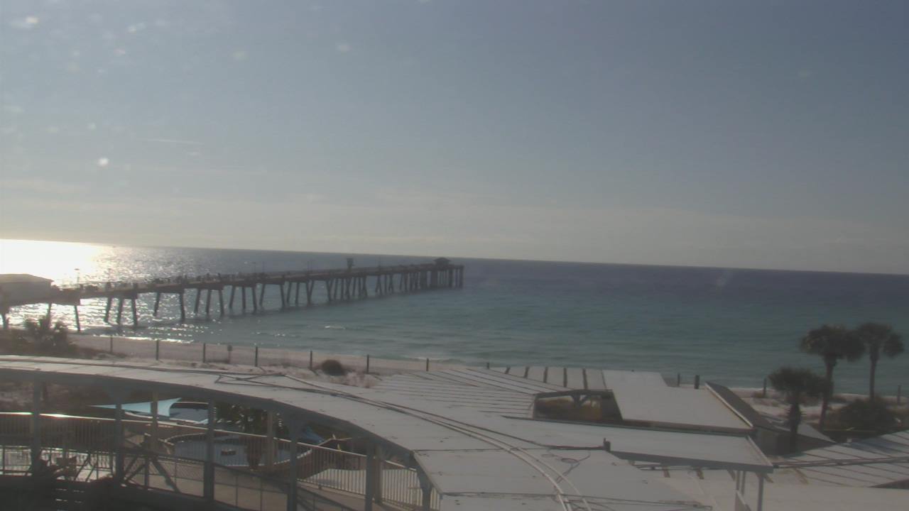 Thumbnail for current weather camera view from The Gulfarium in Fort Walton Beach, Florida