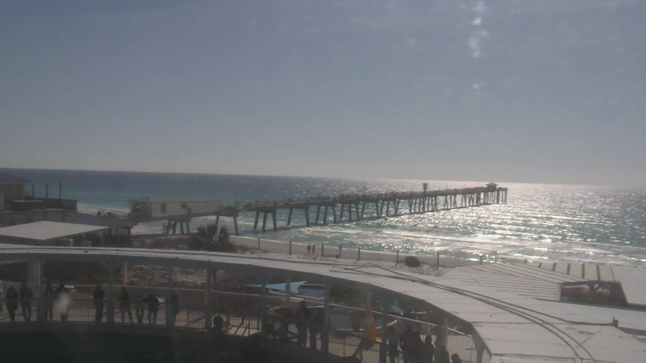 Thumbnail for current weather camera view from The Gulfarium in Fort Walton Beach, Florida