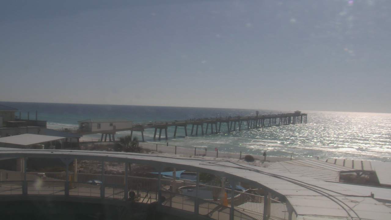 Thumbnail for current weather camera view from The Gulfarium in Fort Walton Beach, Florida