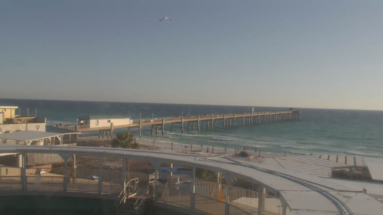 Thumbnail for current weather camera view from The Gulfarium in Fort Walton Beach, Florida
