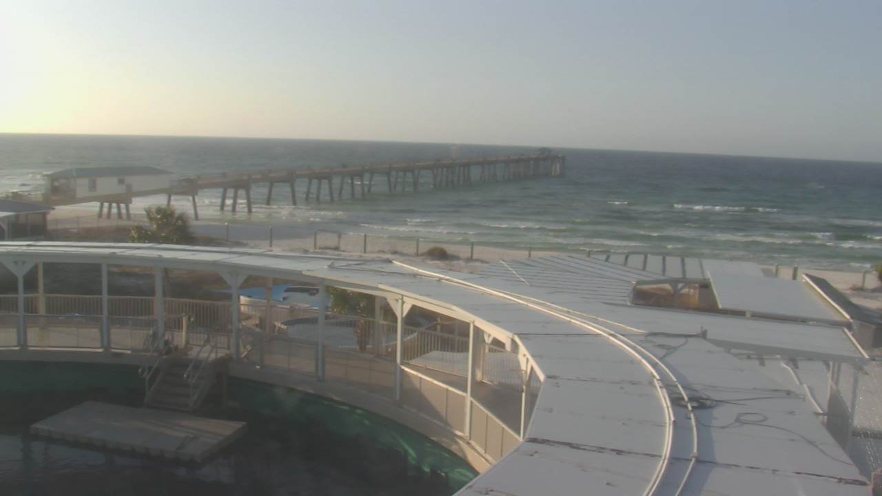 Thumbnail for current weather camera view from The Gulfarium in Fort Walton Beach, Florida