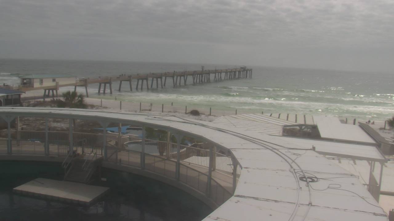 Thumbnail for current weather camera view from The Gulfarium in Fort Walton Beach, Florida