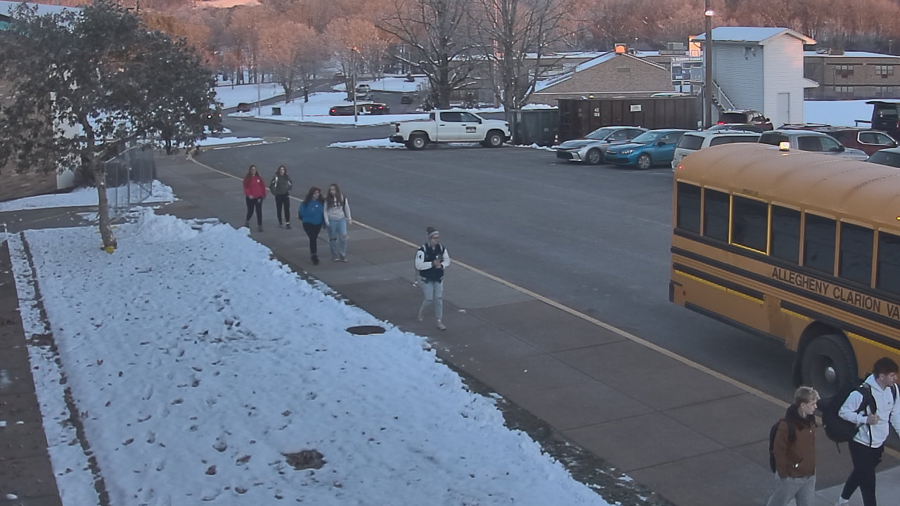 Thumbnail for current weather camera view from Allegheny Clarion Valley SHS in Richland Township, Pennsylvania
