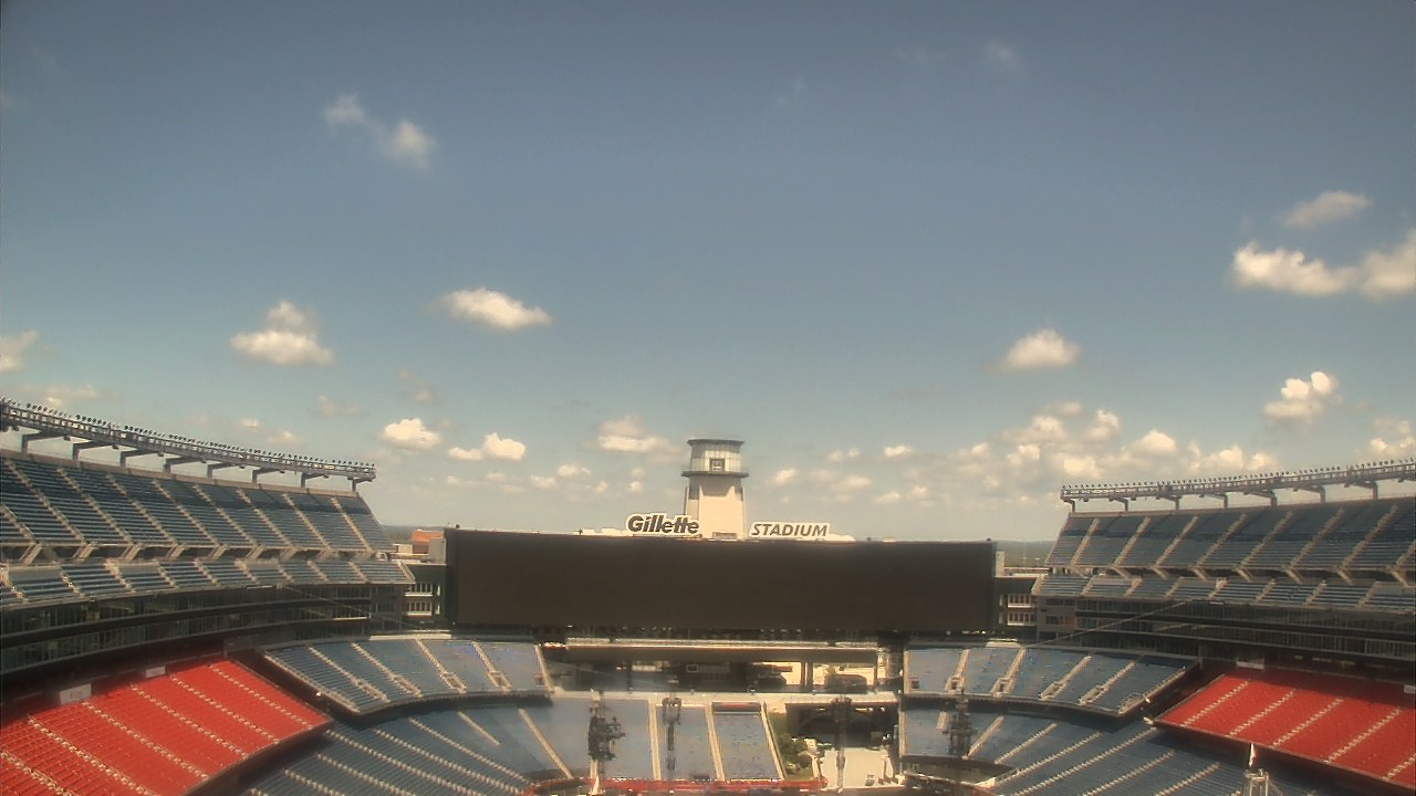 Thumbnail for current weather camera view from Gillette Stadium in Foxborough, Massachusetts