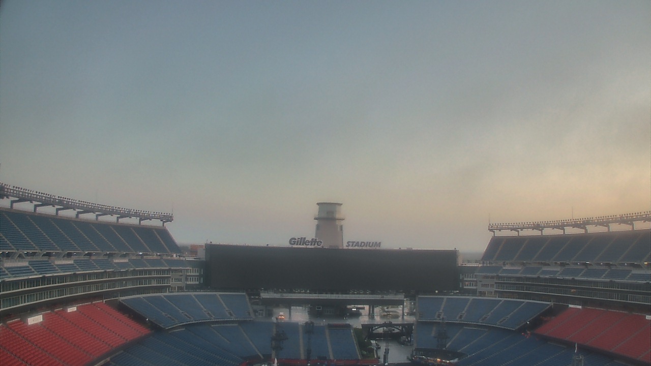 Thumbnail for current weather camera view from Gillette Stadium in Foxborough, Massachusetts