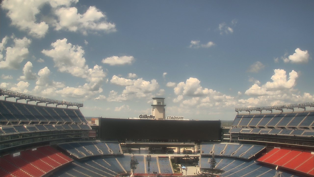Thumbnail for current weather camera view from Gillette Stadium in Foxborough, Massachusetts
