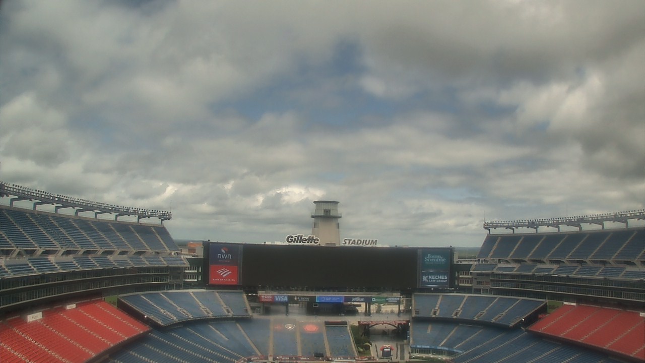 Thumbnail for current weather camera view from Gillette Stadium in Foxborough, Massachusetts