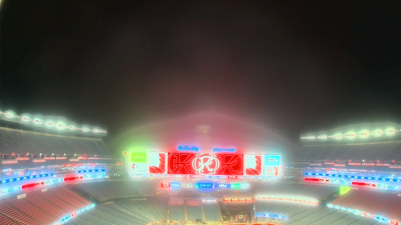 Thumbnail for current weather camera view from Gillette Stadium in Foxborough, Massachusetts