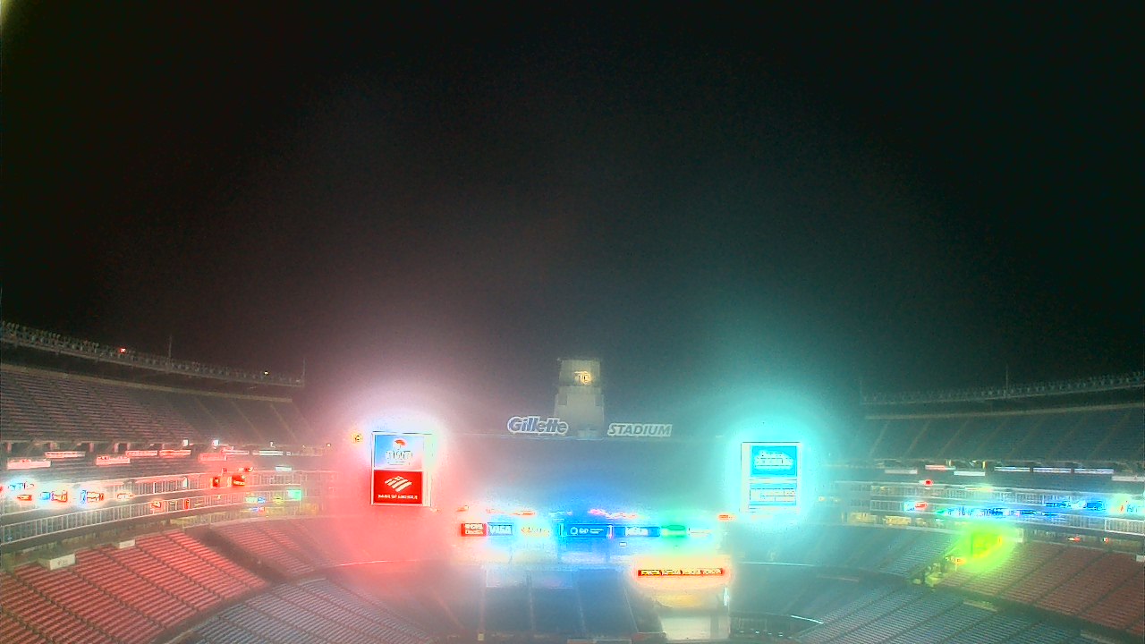 Thumbnail for current weather camera view from Gillette Stadium in Foxborough, Massachusetts
