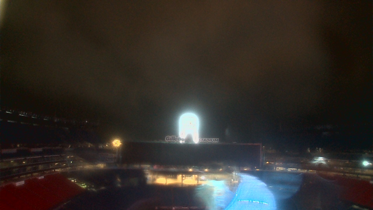 Thumbnail for current weather camera view from Gillette Stadium in Foxborough, Massachusetts