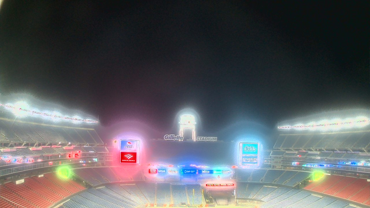 Thumbnail for current weather camera view from Gillette Stadium in Foxborough, Massachusetts