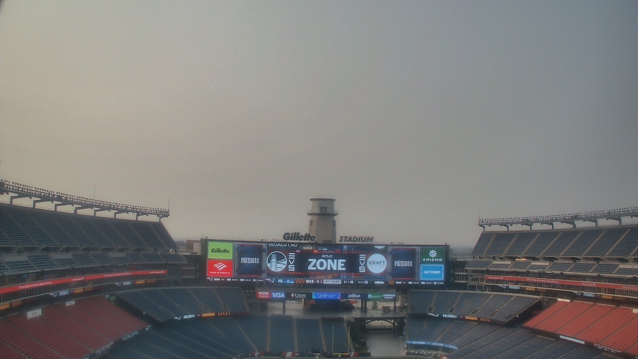 Thumbnail for current weather camera view from Gillette Stadium in Foxborough, Massachusetts