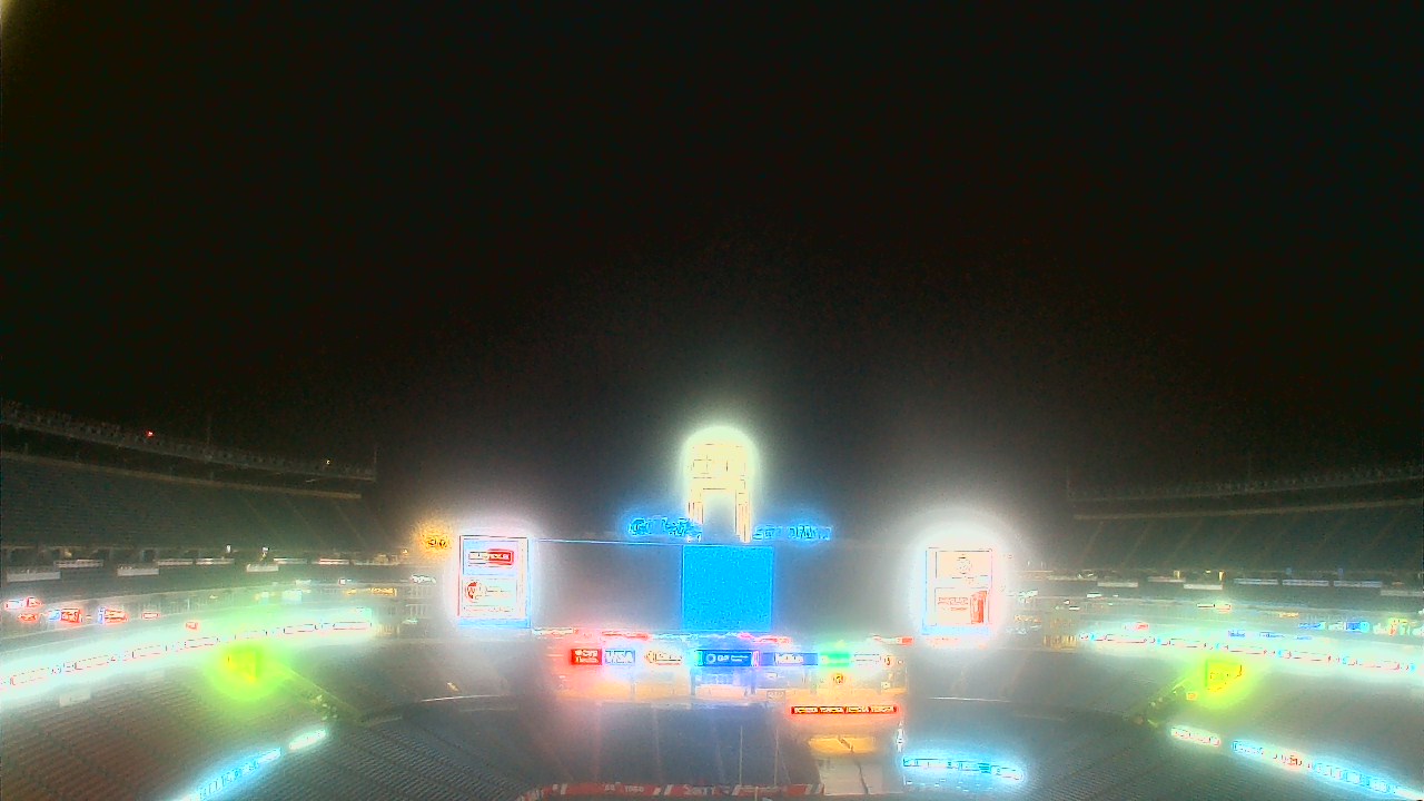 Thumbnail for current weather camera view from Gillette Stadium in Foxborough, Massachusetts