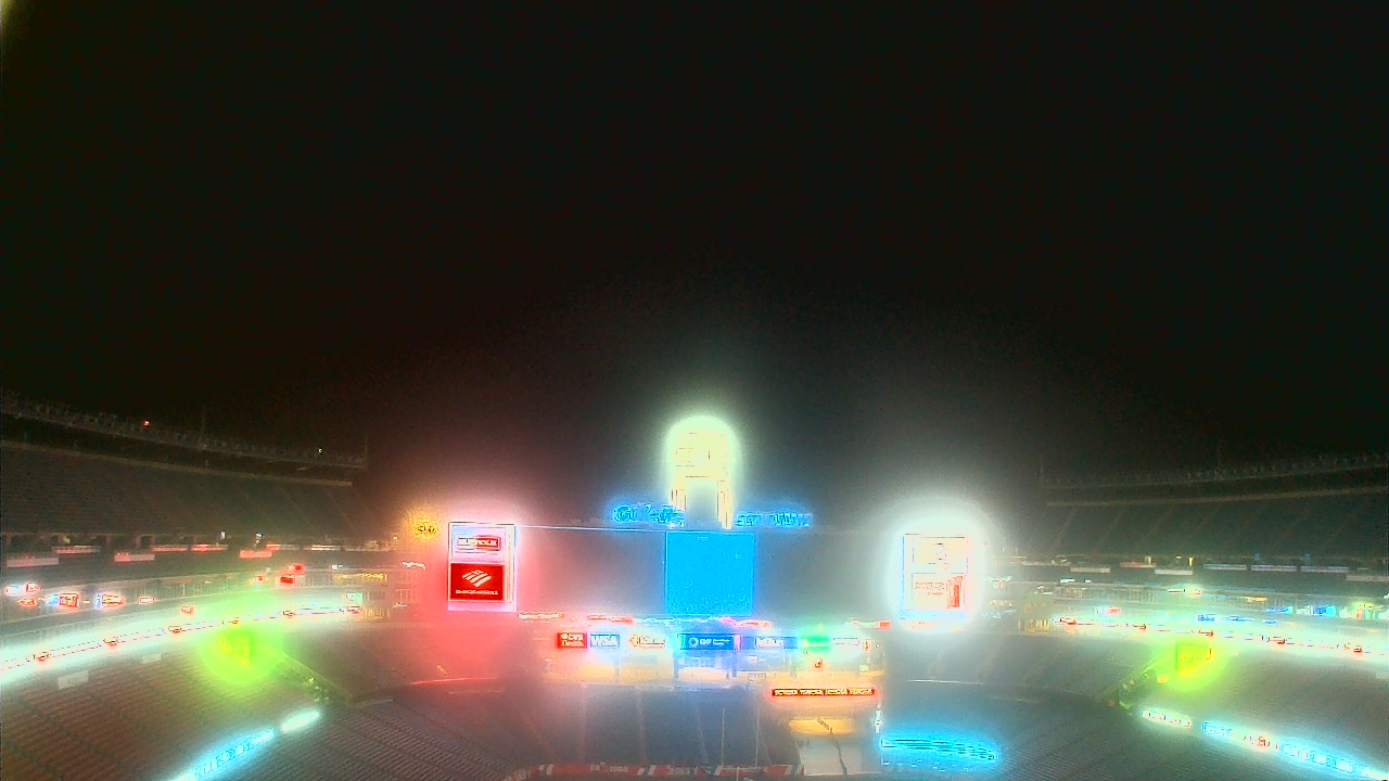 Thumbnail for current weather camera view from Gillette Stadium in Foxborough, Massachusetts