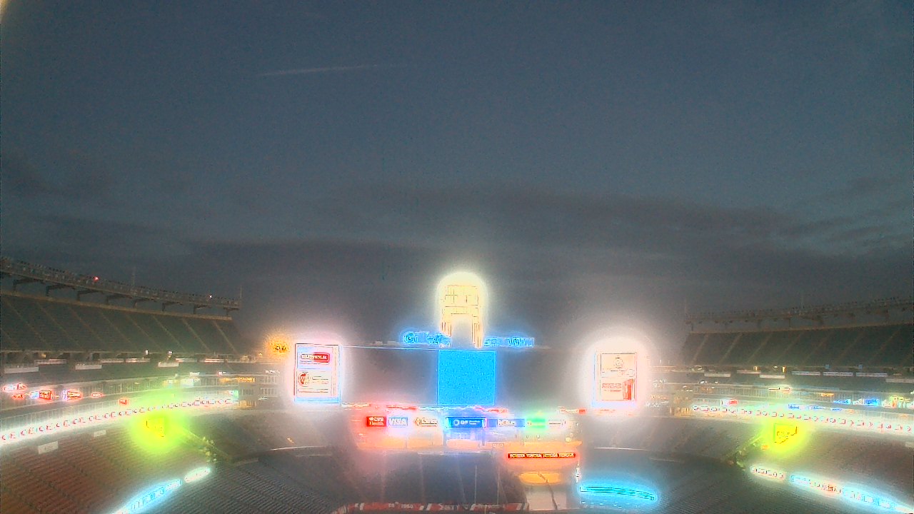 Thumbnail for current weather camera view from Gillette Stadium in Foxborough, Massachusetts