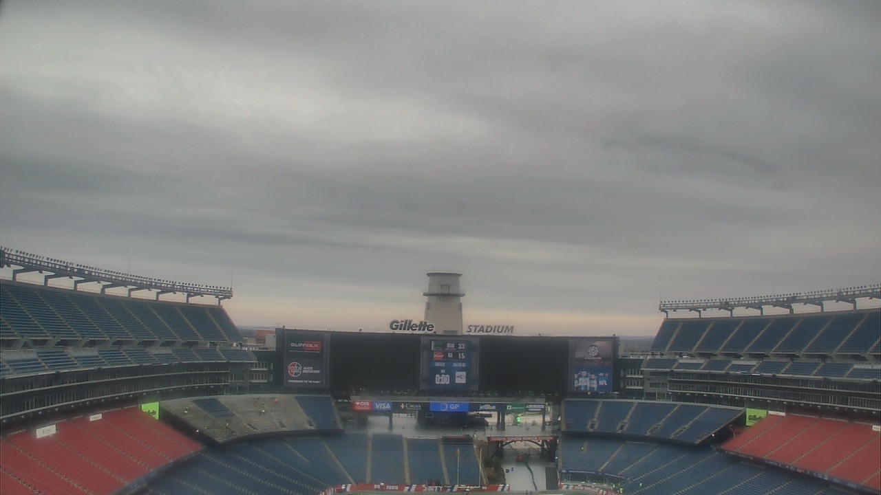 Thumbnail for current weather camera view from Gillette Stadium in Foxborough, Massachusetts