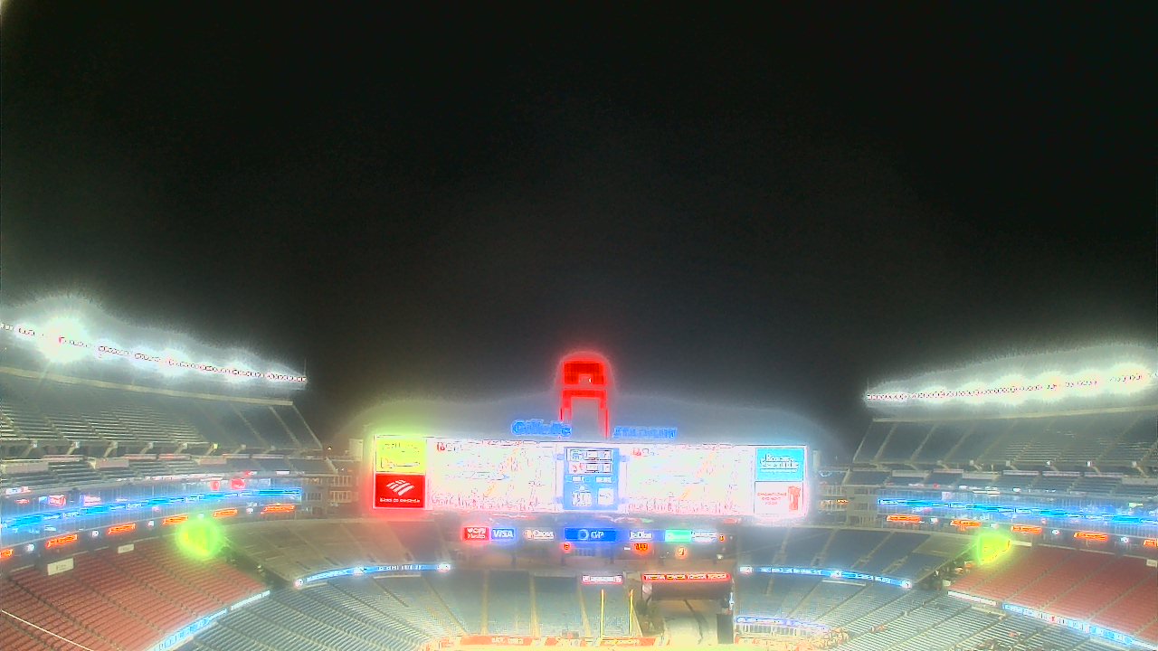 Thumbnail for current weather camera view from Gillette Stadium in Foxborough, Massachusetts