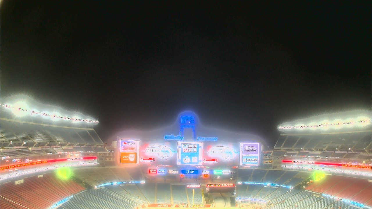 Thumbnail for current weather camera view from Gillette Stadium in Foxborough, Massachusetts