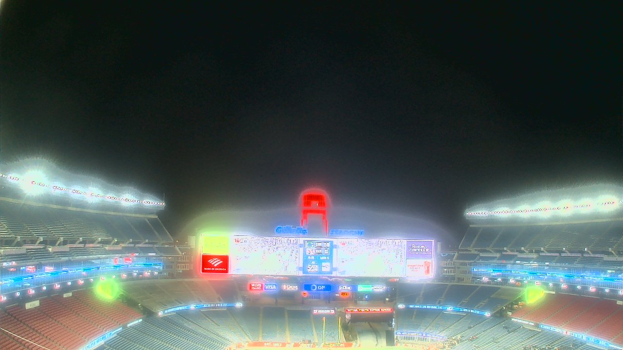 Thumbnail for current weather camera view from Gillette Stadium in Foxborough, Massachusetts