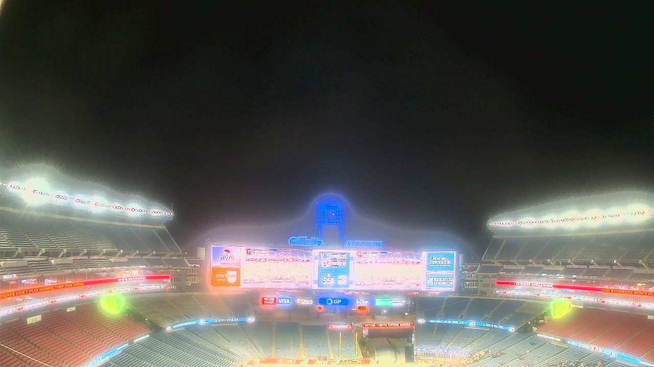 Thumbnail for current weather camera view from Gillette Stadium in Foxborough, Massachusetts