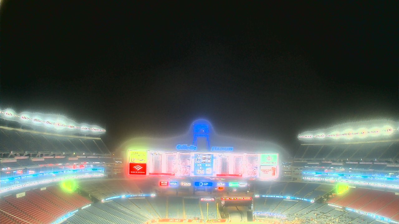 Thumbnail for current weather camera view from Gillette Stadium in Foxborough, Massachusetts