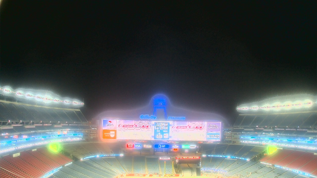 Thumbnail for current weather camera view from Gillette Stadium in Foxborough, Massachusetts