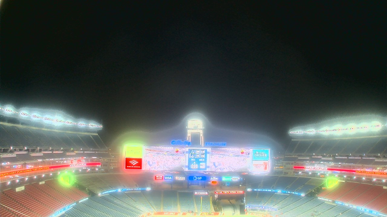 Thumbnail for current weather camera view from Gillette Stadium in Foxborough, Massachusetts